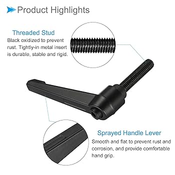 ハンドル M8 x 40mm 調整可能 クランプ レバー スレッド オス 61Jcfrrv23L._UF350,350_QL80_.jpg