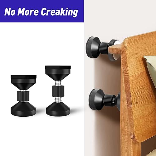 Miniatura 3 de RASDDER Upgraded Headboard Stoppers for Wall, Adjustable Bed Stoppers for Headboard, Bedside Headboards Prevent loosening Anti-Shake Fixer, Easy to