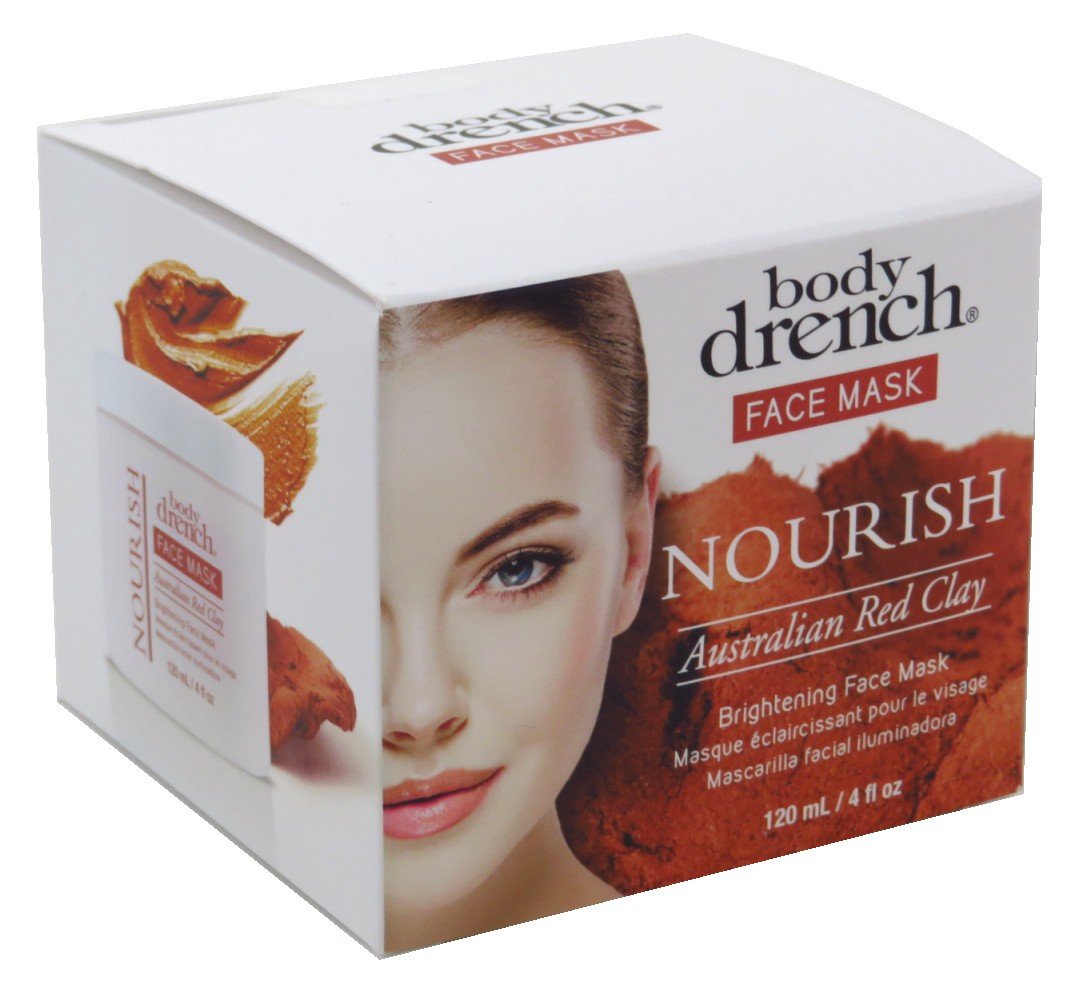 Amazon.com : Body Drench Face Mask Nourish Australian Red Clay 4