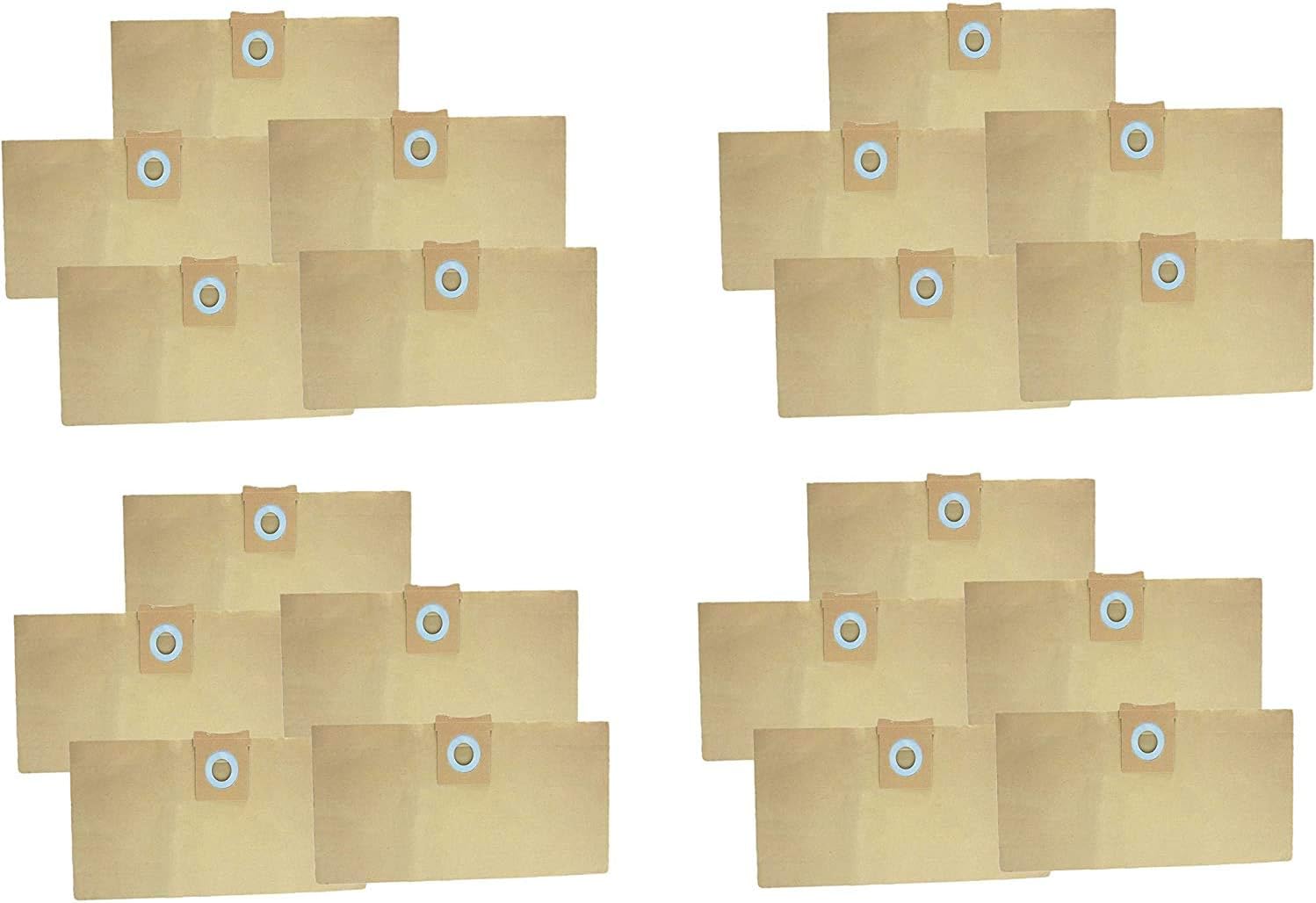 SPARES2GO Strong Dust Bags for Titan 16L 20L 30L 40L Vacuum Cleaners (Pack of 5) Amazon.co.uk