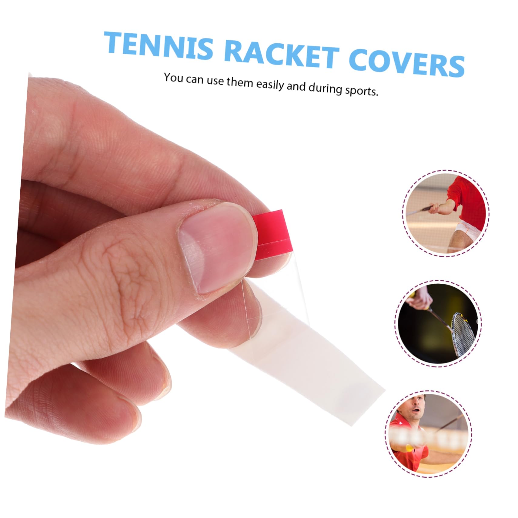 10 Overgrip Per Racchette Tennis - Fascie Antiscivolo Assorbenti Per Tennis, Squash E Badminton - Foto 12