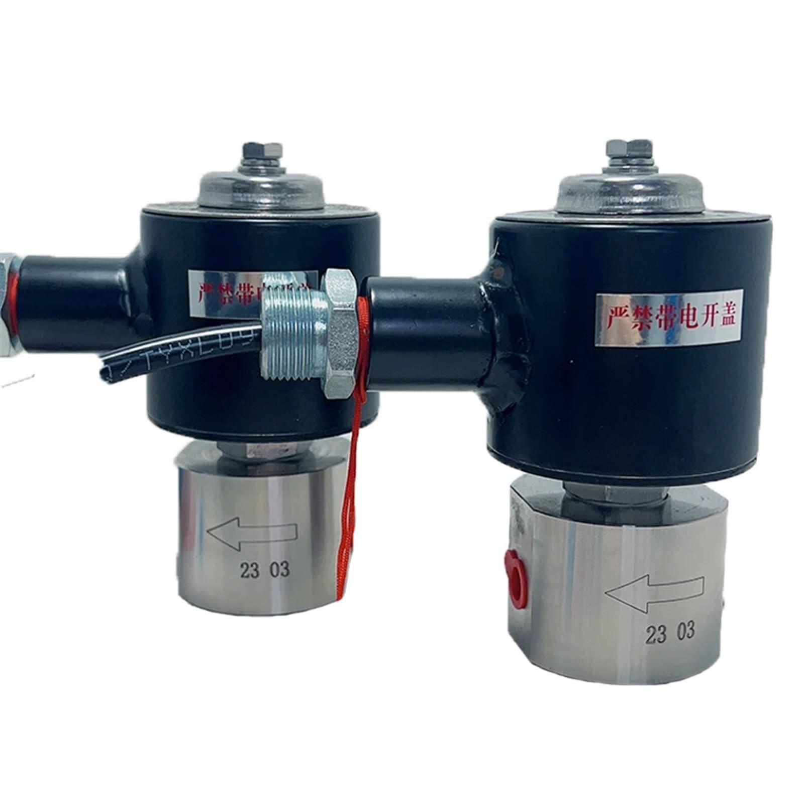 Électrovanne eau de mer 1/8 normalement fermée pour circuit de bateau