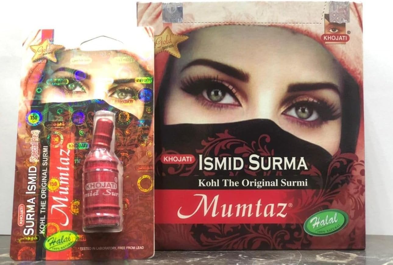 Asmad Surma Red Colour- (Pack Of 12 Pieces)