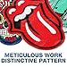 Iron On Patches, muscccm 20 Pcs Embroidered Flowers Patches Applique Kit Assorted Size Decoration Sew On Patches for Clothing, Jackets, Backpacks, Jeans