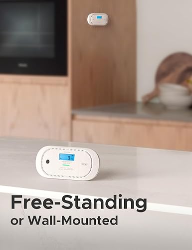 Miniatura 5 de X-Sense Detector inteligente de monóxido de carbono XC01-M, un accesorio para kit de alarma de humo FS31 o FS51, detector de CO portátil