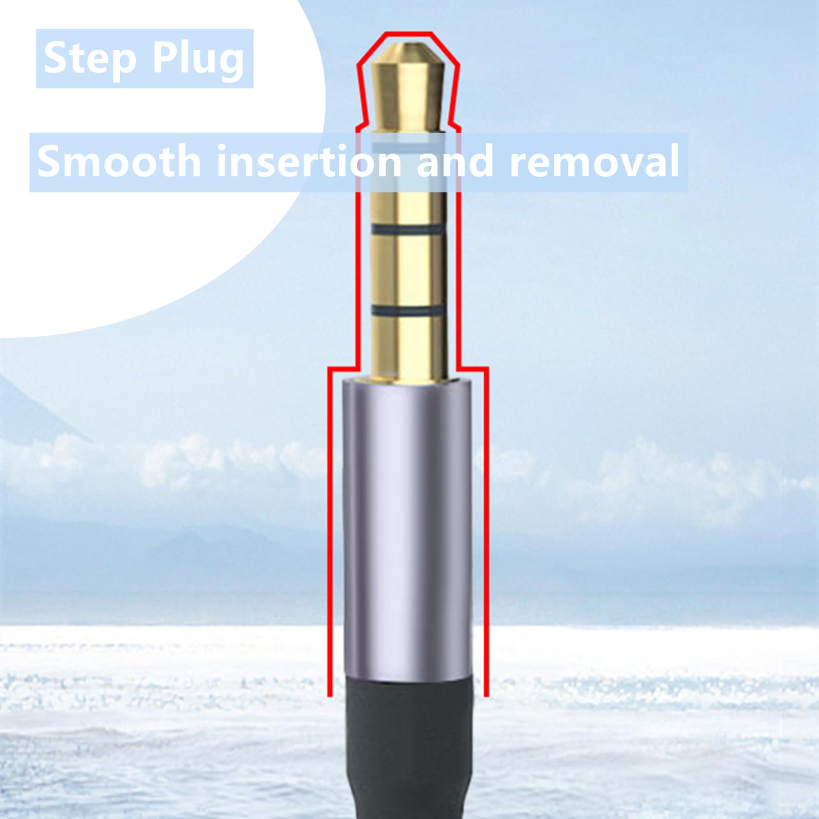Cavo splitter per cuffie in nylon intrecciato da 3,5 mm, cavo a Y con 2 porte femmina, jack maschio da 3,5 mm a doppio jack per telefoni, tablet e laptop, condivisione audio per viaggi, studio
