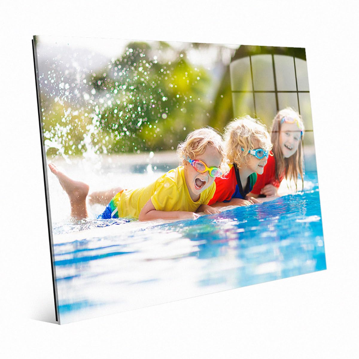 Picture Wall Art Your Photo on Custom Glass 14 x 11 Horizontal Print