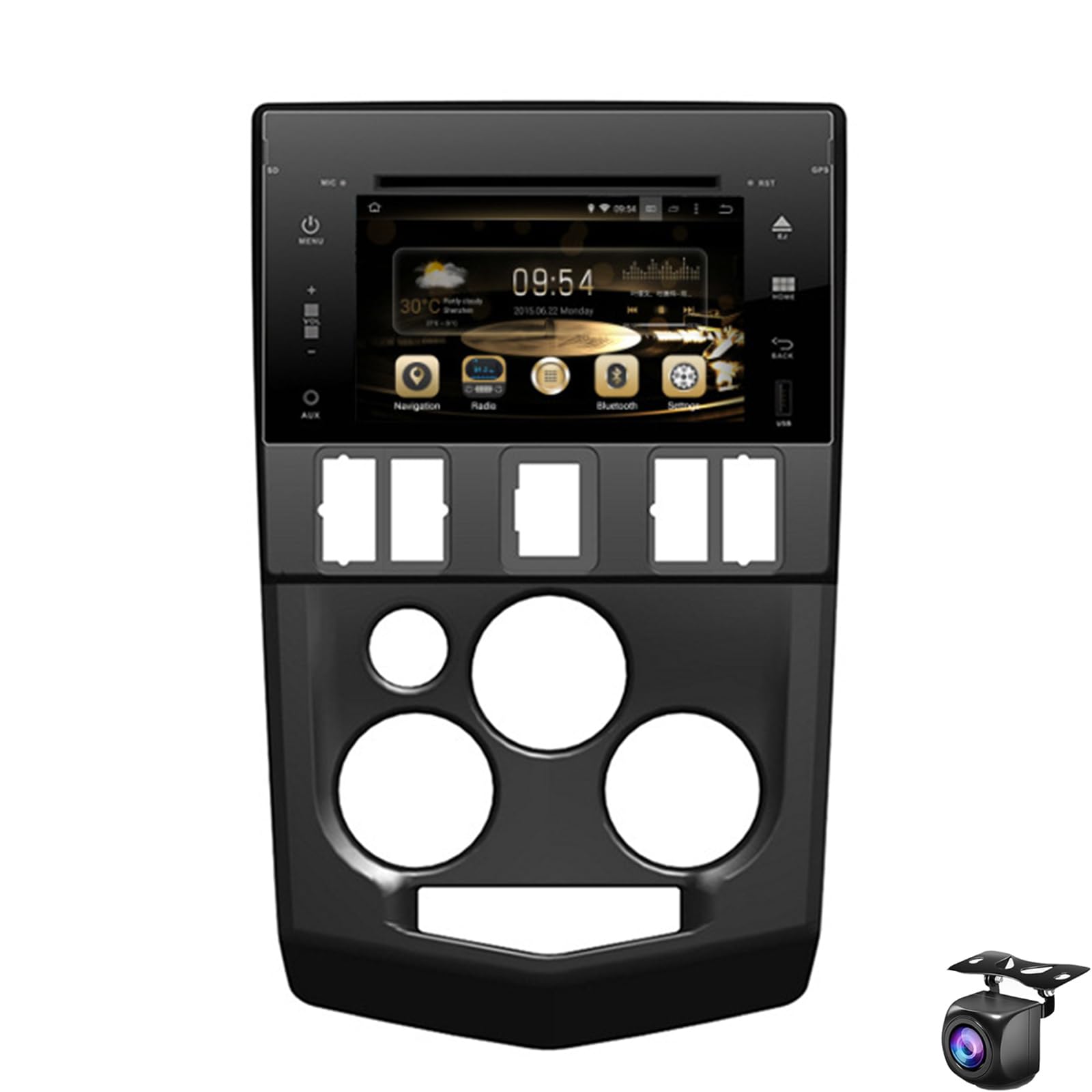 Radio samochodowe stereo HiFi Audio dla Renault L90 2004-2009 CarPlay