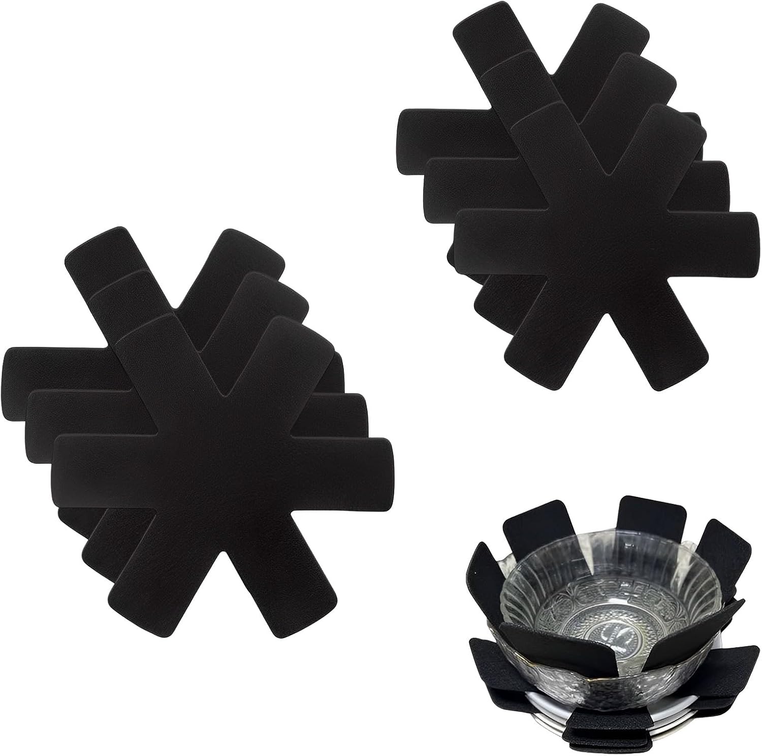 6 Pcs Pot & Pan Protectors For Stacking, Non Stick Pans To Avoid