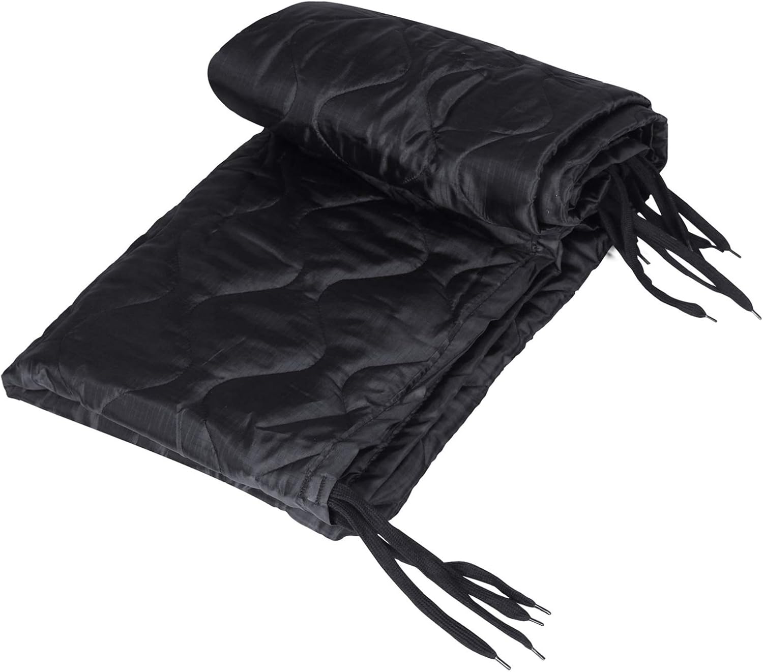 Greencity Tactical Military Woobie Blanket Poncho Liner Camping Thermal Insulated Drawstring Carry Bag Waterproof Outdoor Activities Hiking Traving