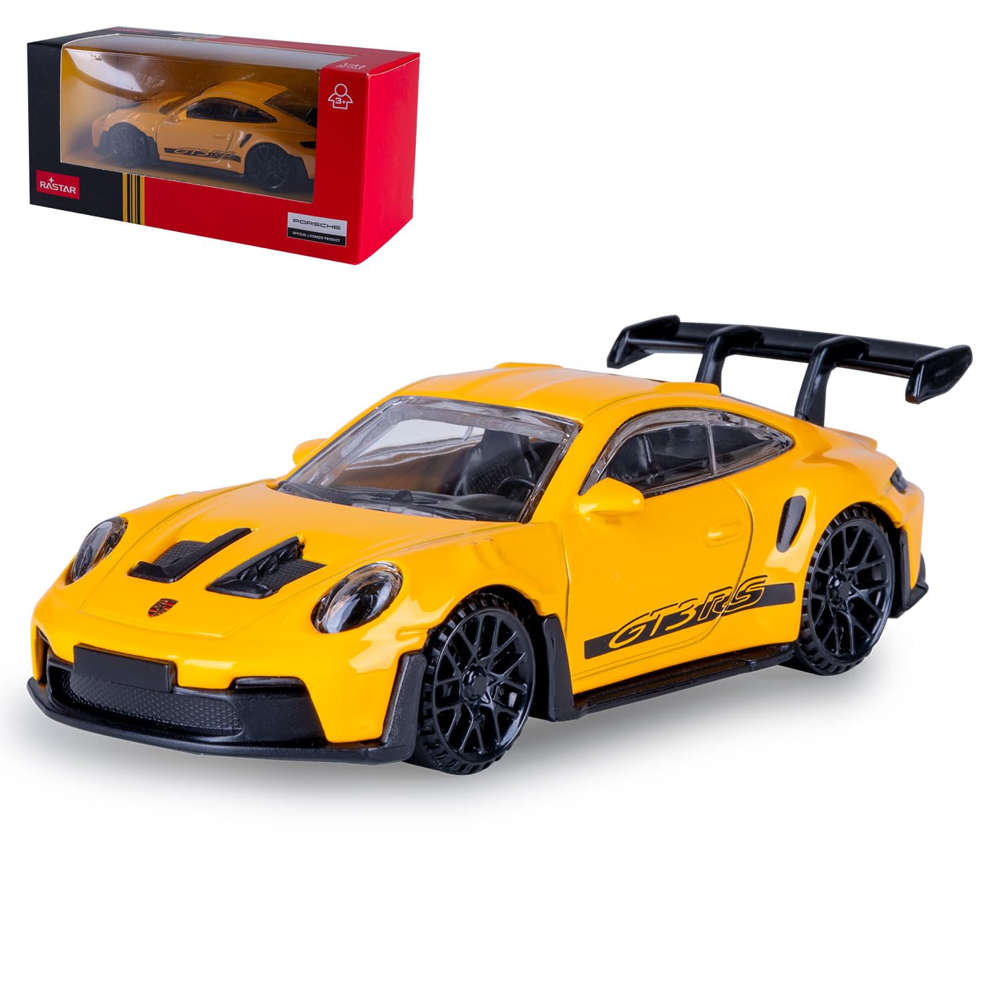 JAMARA 402238 Porsche 911 GT3 RS Diecast 1:43 Model Car Toy, Model