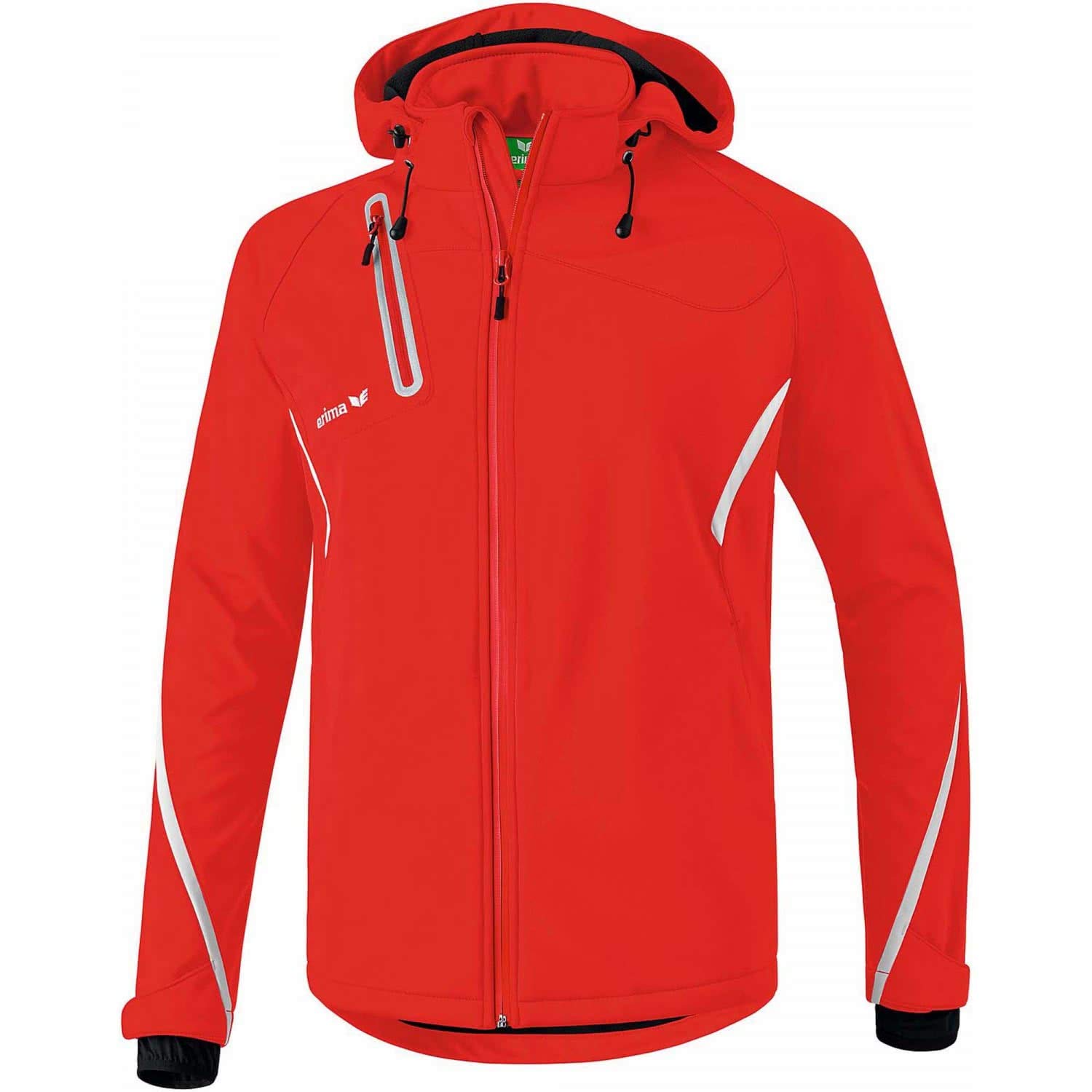 Erima Kids Outdoor Basics Softshell Jacket Function - red/white, 128