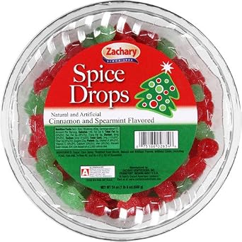 Zachary Cinnamon and Spearmint Flavored Spice Drops, 24 oz