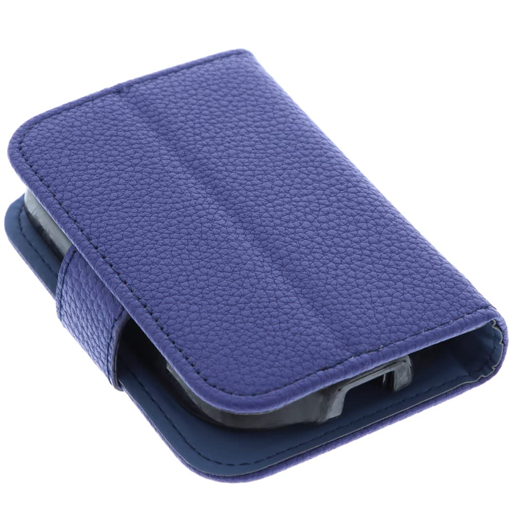 foto-kontor Bag compatible with Abbott Freestyle Libre 3 Book Style blue case protection cover book, Book Blue - Image 2