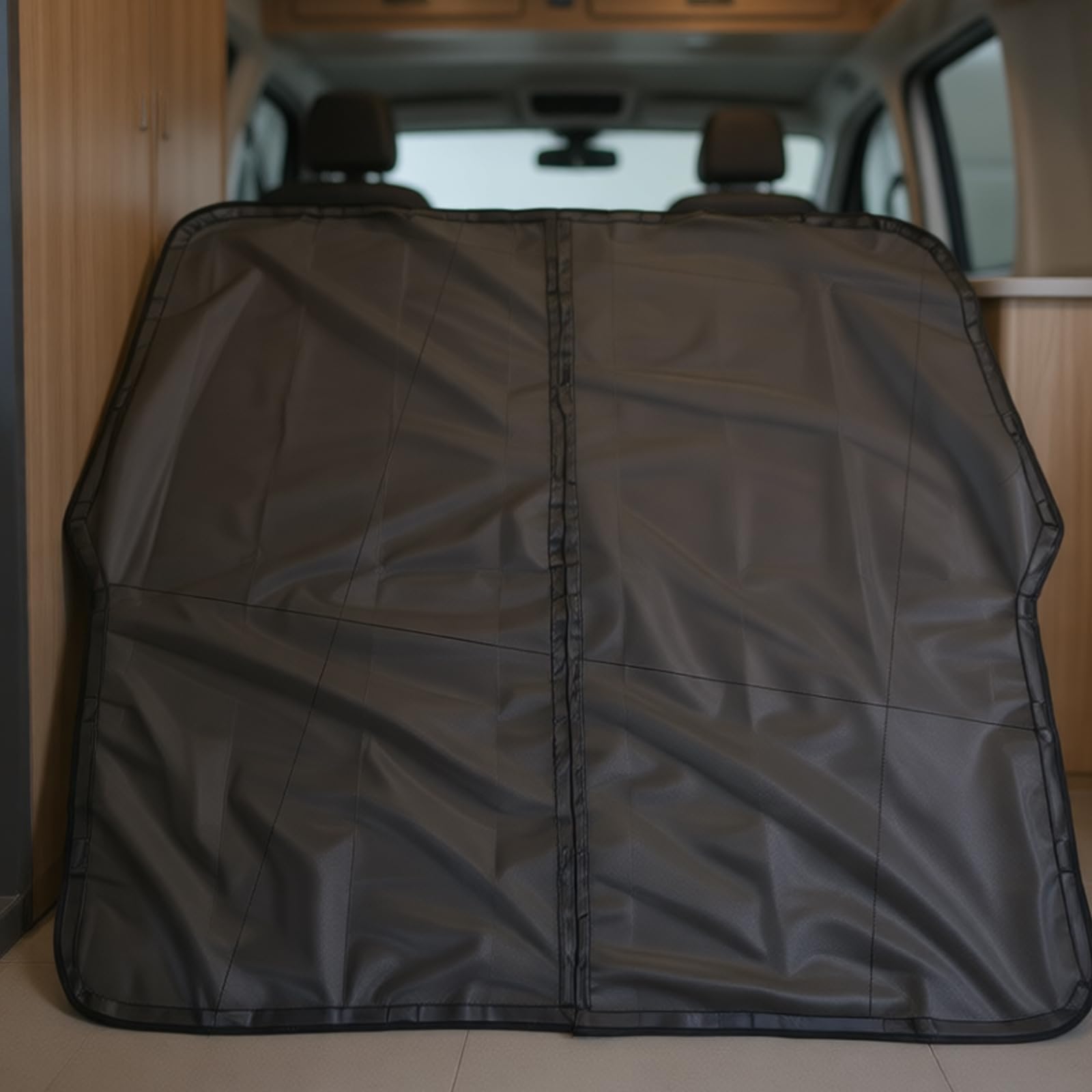 Rideau de porte pour camping-car, protection UV et installation facile de sécurité permanente pour fenêtre