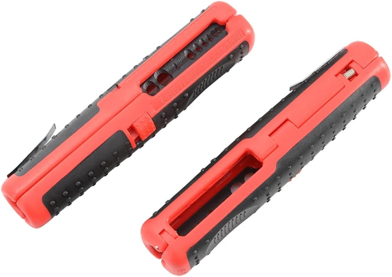 Multifunctional Cable Wire Stripper Cutter Pliers Hand Tool Hardware Tool Portable Anti-skid Handle Strip Pen Clip(Multifunction Blue)