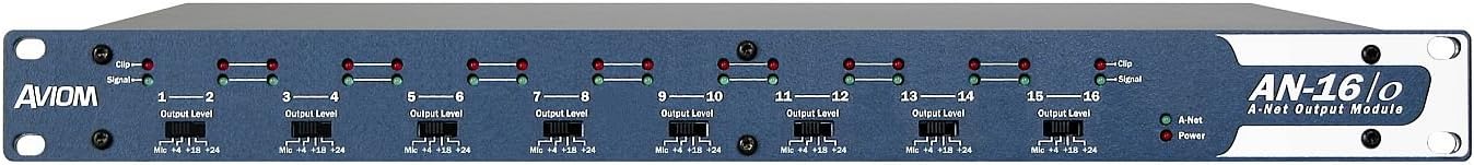 AN-16/o V.4 16-Channel Analog Output Module for Pro16 Digital Snake Network System