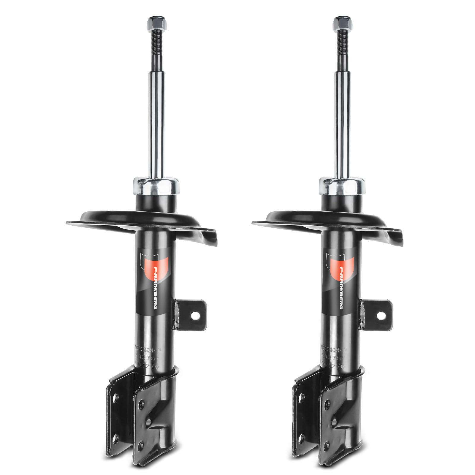 Frankberg 2x Presión del gas del amortiguador Eje Delantero Compatible con C4 Coupé/Berlina 2004-2011 C4 I 2004-2011 307 2001-2014 Sustituir# 5202HH