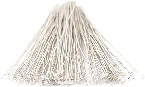 Miniatura 3 de The Bead Chest Alfileres de cabeza de calibre 21 de 3 pulgadas (aproximadamente 100 piezas)