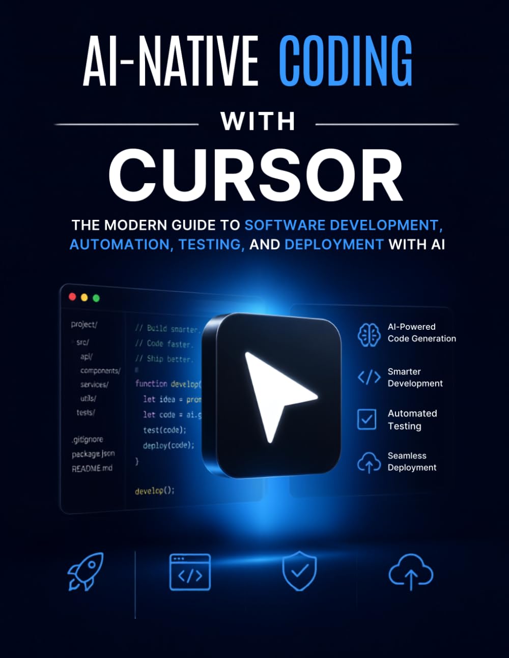 AI-Native Coding with Cursor: The Modern Guide to Software Development, Automation, Testing, and Deployment with AI