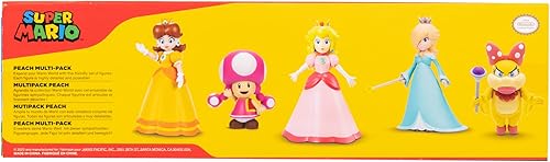 Vista 4 de SUPER MARIO Nintendo 13279 - Juego de 5 figuras Peach & Friends, 2.6 in