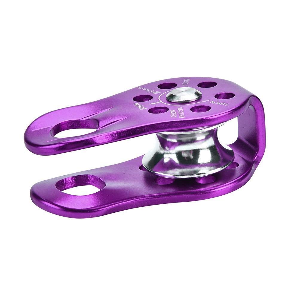 Alomejor Pulley, rolka linowa, wspinaczka, wspinaczka, lina, wspinaczka, koło pasowe, kółko tandemowe, bezpieczeństwo sprzętów