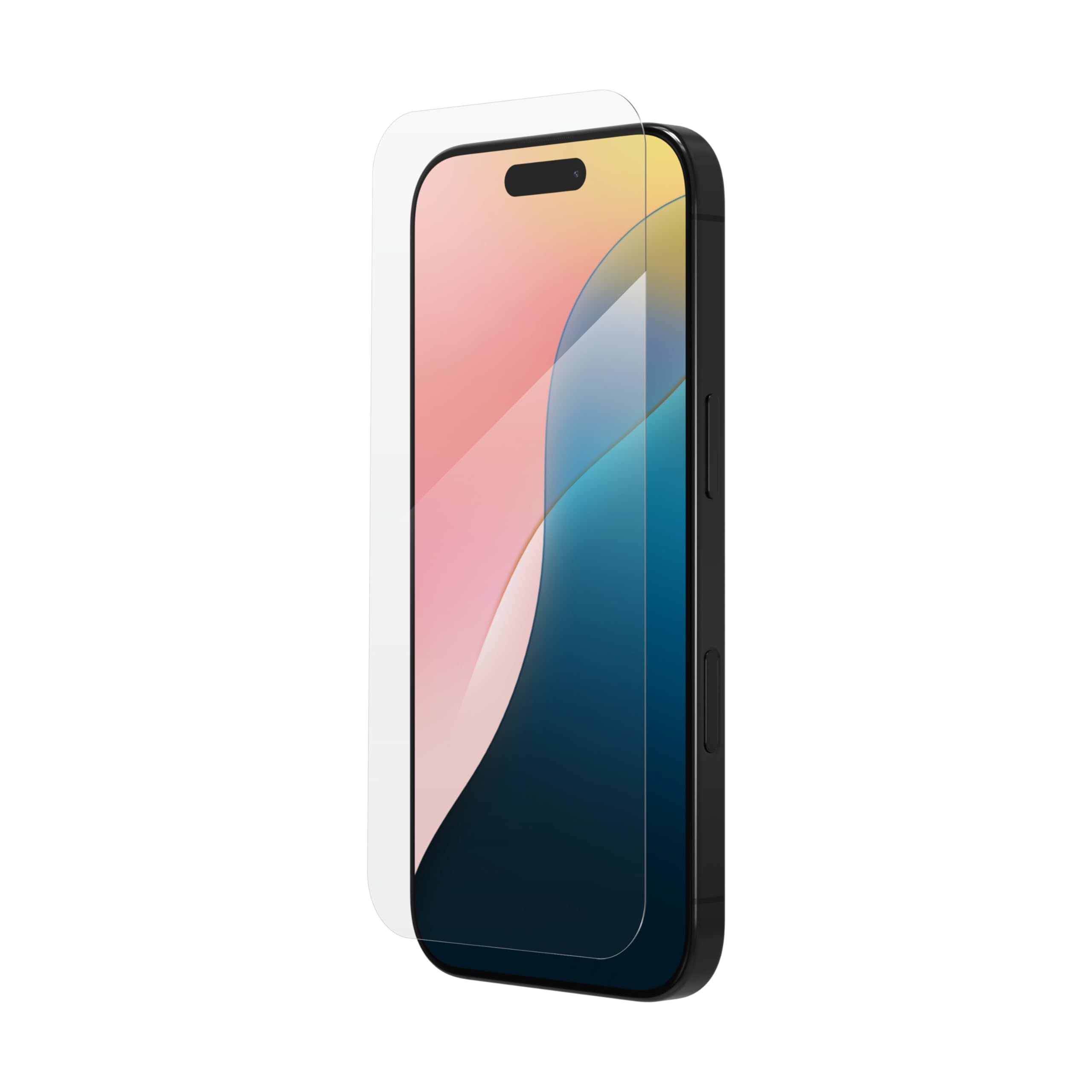 ZAGG InvisibleShield Glass Elite Vetro Temperato per iPhone 16 Pro [6,3 pollici], Compatibile con Custodie, Resistente a Impronte e Graffi, Antiurto, Facile Applicazione (Trasparente)
