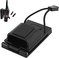 Coldre Universal de Cinto de Rádio, Ajustável para Cintos de Serviço de 1,5 a 2,25 Polegadas Com Travamento de Interruptoras e Não Deslizamento, para Apx Harris Radios