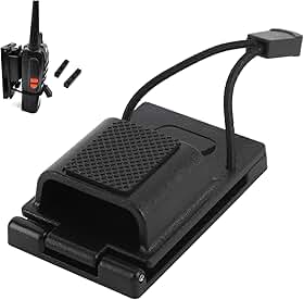 Coldre Universal de Cinto de Rádio, Ajustável para Cintos de Serviço de 1,5 a 2,25 Polegadas Com Travamento de Interruptoras e Não Deslizamento, para Apx Harris Radios