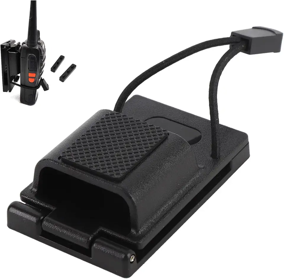 Coldre Universal de Cinto de Rádio, Ajustável para Cintos de Serviço de 1,5 a 2,25 Polegadas Com Travamento de Interruptoras e Não Deslizamento, para Apx Harris Radios