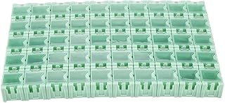 Mini SMD SMT Electronic Box Component Drawer Closet Organizer Electronic Components Parts Container with Transparent Lids