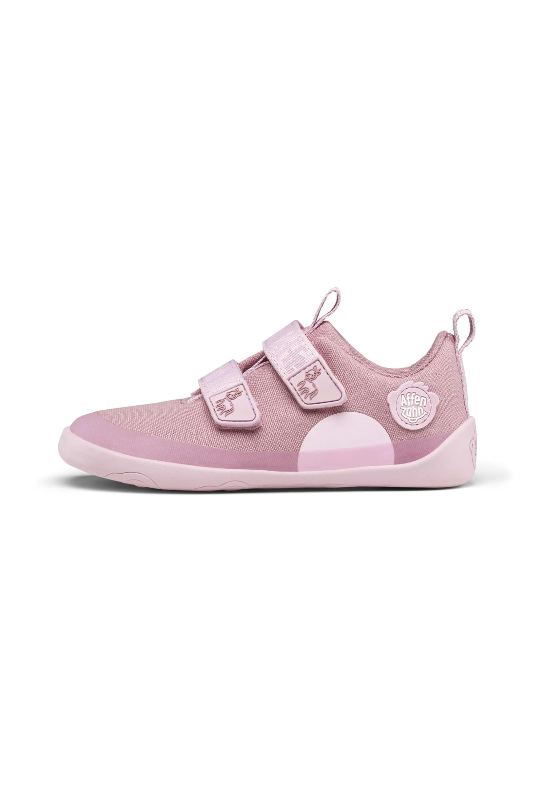 Affenzahn Scarpe a piedi nudi in cotone Lucky Velcro Vegano Antiscivolo Flessibile Riflettente Per L'Estate in Taglia 21-32 Collezione 2023