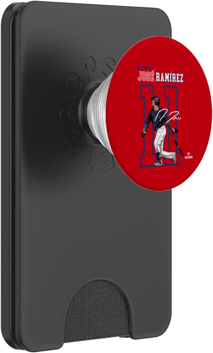 Jose Ramirez | Cleveland Baseball Players | MLBRMR3004 PopSockets Adhesive PopGrip