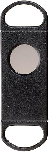 Thirsty Rhino Gado, cortador de puros de guillotina, hoja individual, negro (juego de 2)