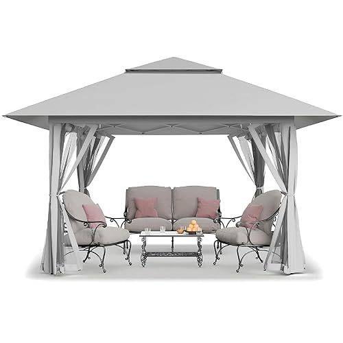 CROWN SHADES 13x13 Pop Up Gazebo, Canopy Tent, Gazebos on