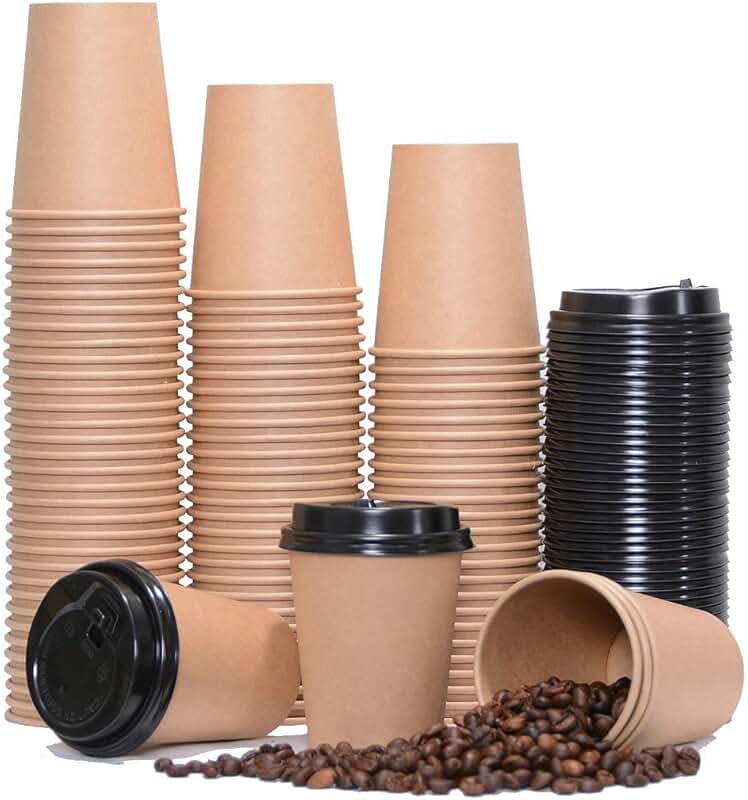 Amazon.co.uk paper coffee cups with lids