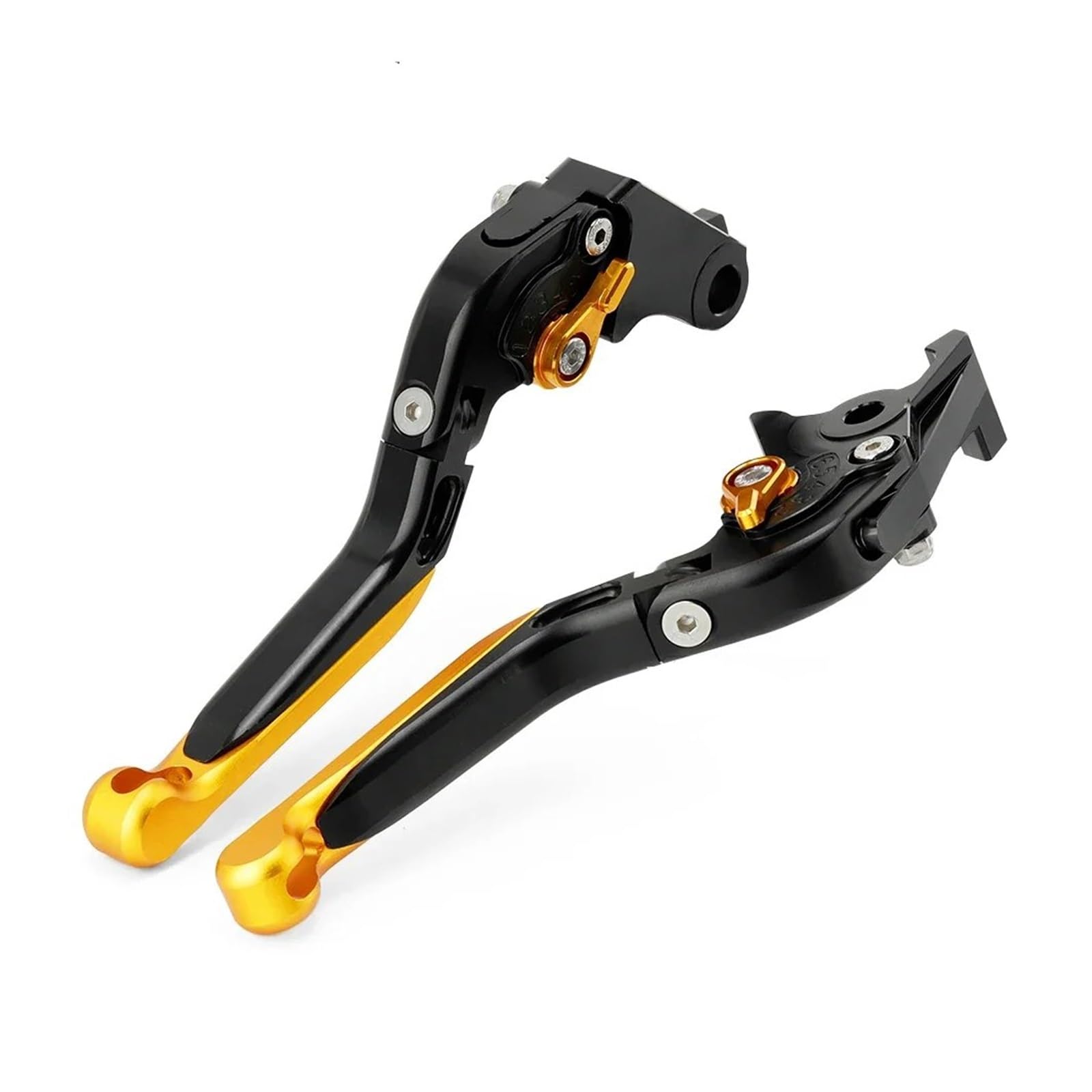 Hguvsjd Yellow Black For Cb1100 Cb1300 Cb1100rs For Cbf1000f For Vfr1200x For Vfr1200f Motorcycle Adjustable Folding Handles Brake Clutch Levers Motorcycle Brake Lever(Yellow Black)