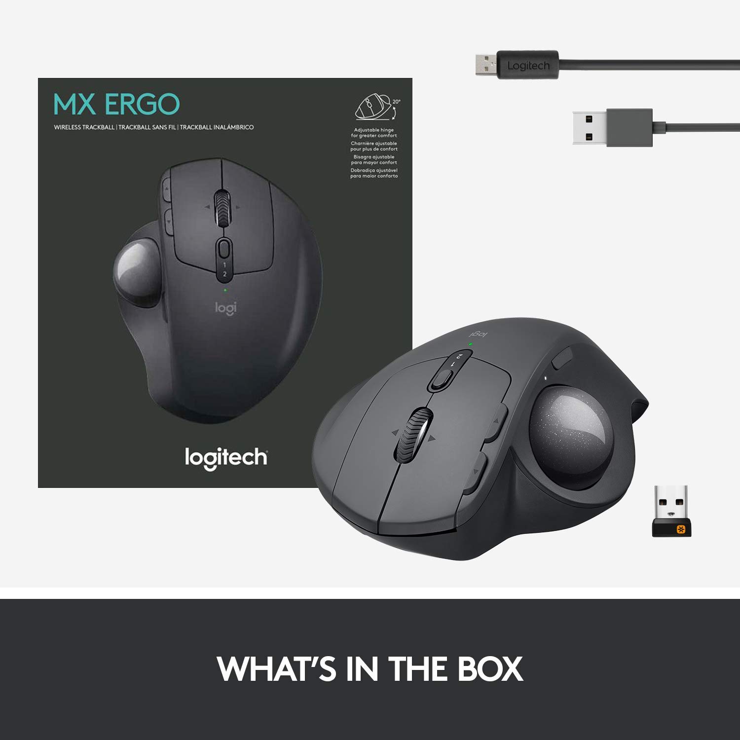 Logitech MX Ergo Graphite EMEA WRLS