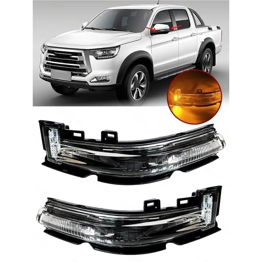 retrovisore Segnale svolta Light Accessori Per Auto LED Specchietto Retrovisore Laterale Luce Indicatore Di Direzione Parti Della Lampada Per JAC T8 T9 Per Ritiro