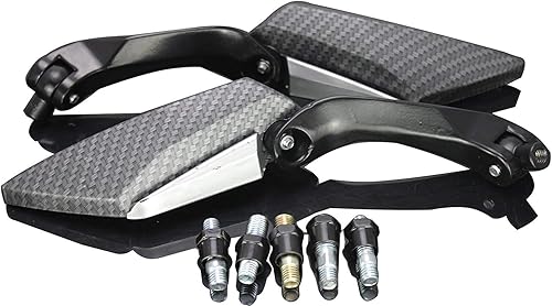 Miniatura 2 de Mini espejos retrovisores de carbono negro compatibles con Yamaha MT-09 2018