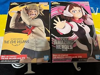 緑谷出久 爆豪勝己　麗日お茶子　トガヒミコ　発目明　ミルコ　ヒロアカ　フィギュア 緑谷出久 爆豪勝己 麗日お茶子 トガヒミコ 発目明 ミルコ