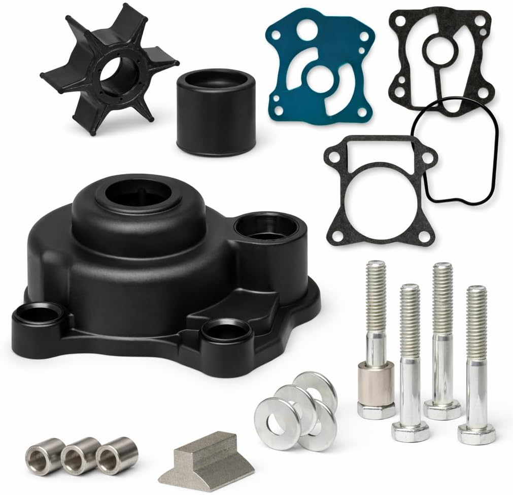 40 50 hp BF40A BF50A BF40D BF50D Outboard Water Pump Impeller Repair Kit Compatible with Honda 06193-ZV5-010, 06193-ZV5-020