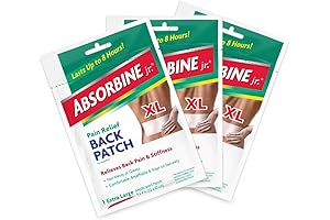 Absorbine Therapeutic Pain Relief Back Patch
