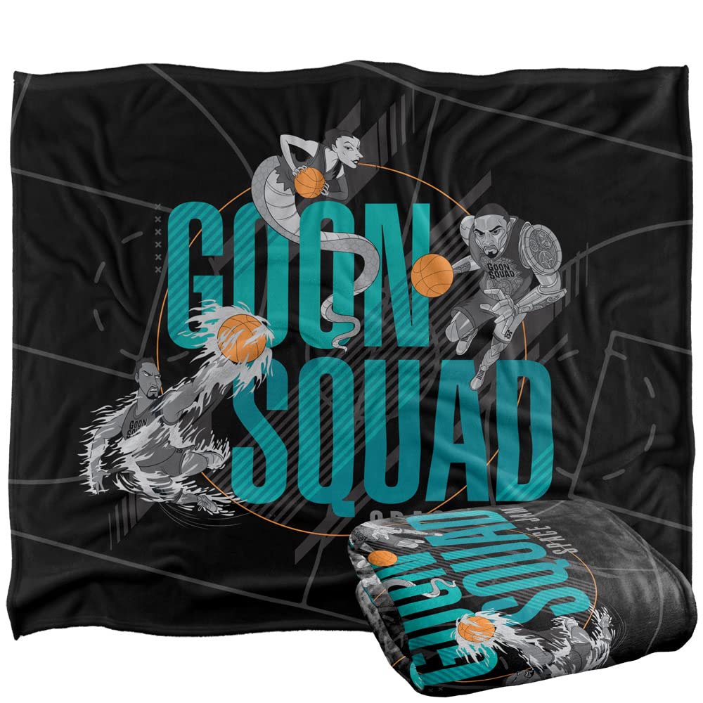 Plaid Space Jam 2 Goon Squad LOGOVISION couverture lit canapé