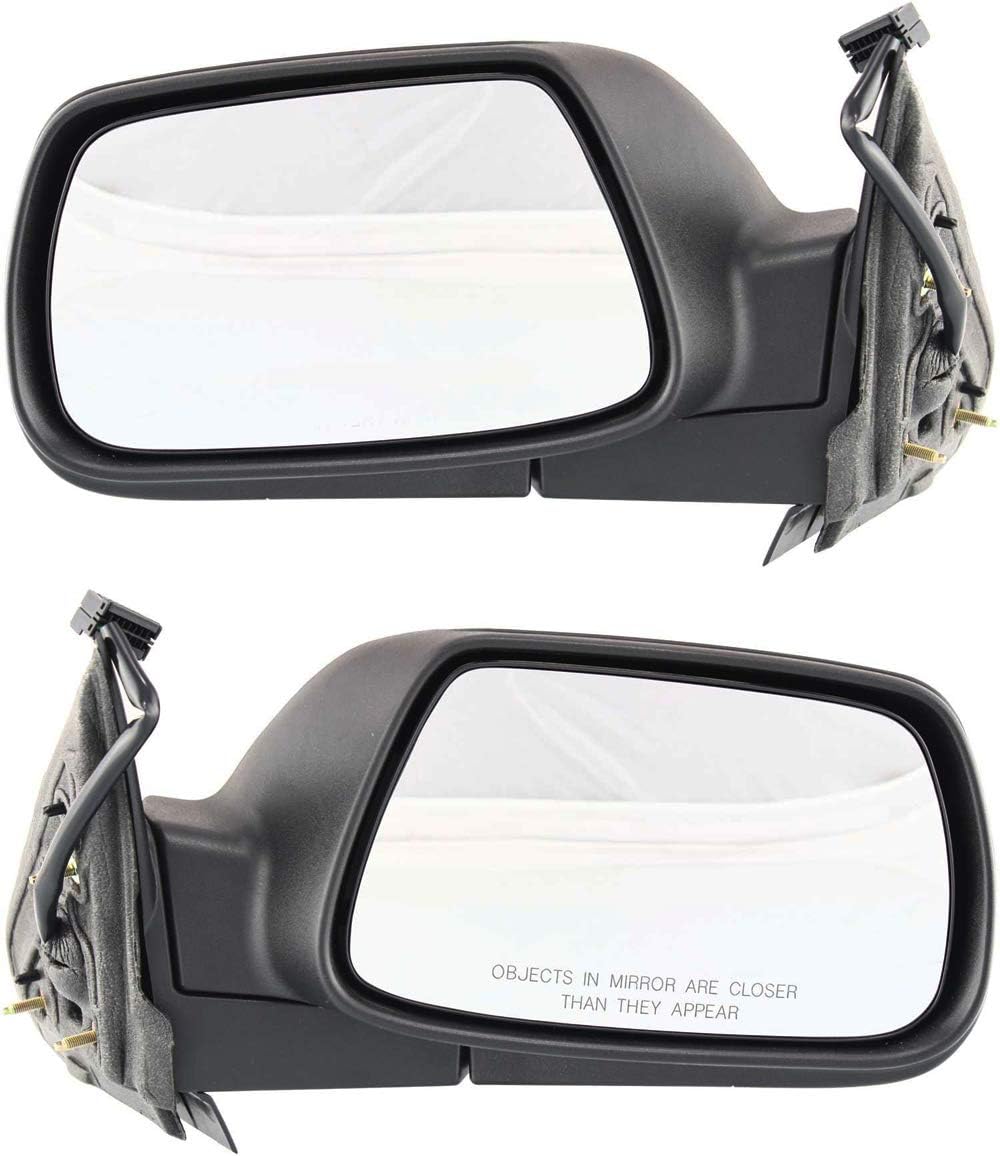 Kool Vue Driver Side Power Non-Heated Mirror for Jeep Grand Cherokee 2005-2010 Without Memory Textured