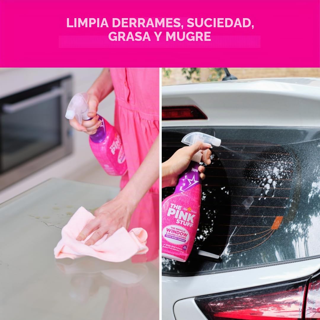 THE PINK STUFF SPRAY ROSE VINEGAR