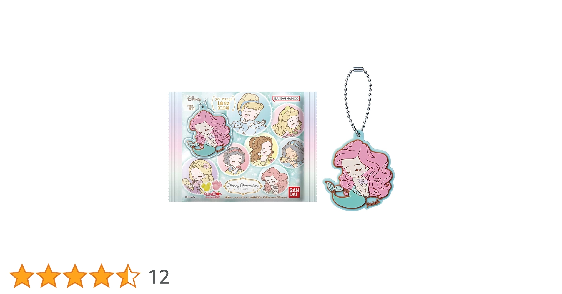 Amazon | Disney Characters ラバマスグミ (12個入) 食玩・グミ