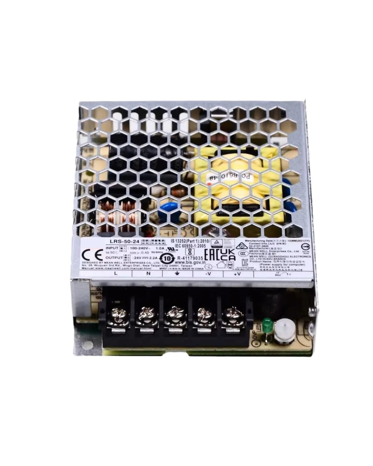 XDDQWSWA LRS-35-24 36W 24V1.5A LRS-35 Series 35W Single Output Switching Power Supply
