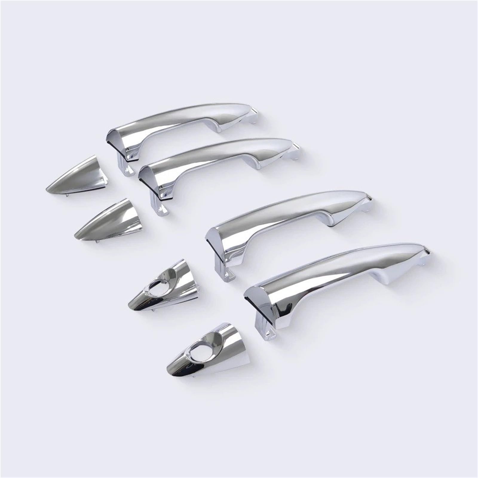 DUDUYANG Car Outside Door Handle for Hyundai for Accent 2012-2017 Outer Door Handle Exterior Black 82651-1R000 82661-1R000 83651-1R000 83661-1R000
