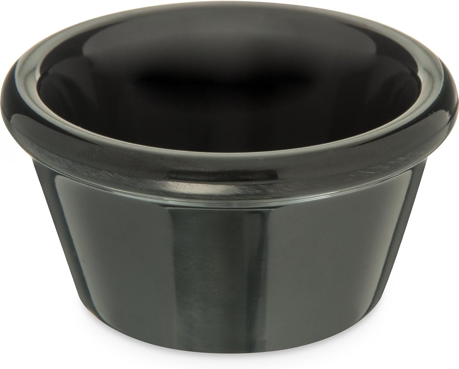 Carlisle FoodService Products Melamine Smooth Ramekin 2 Oz - Black